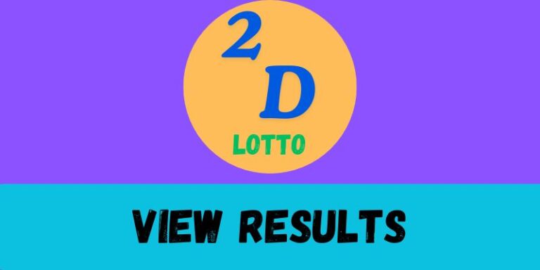 2D Lotto Results Today