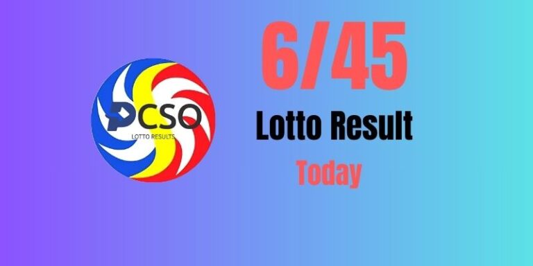 6/45 Lotto Result Today